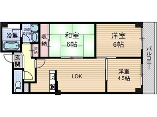 パークサイドマンションの物件間取画像